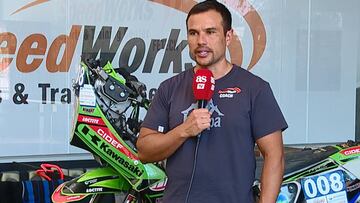 PF de Cabrera cuenta detalles de su preparación para el Dakar