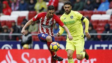 Koke con el Atl&eacute;tico. 