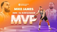 Mike James, MVP de la Euroliga.