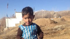 Messi hopes to meet Afghan boy in plastic jersey