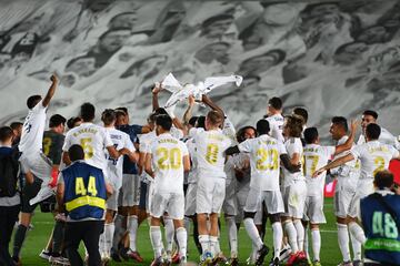 El Real Madrid conquista su 34º campeonato de Liga.