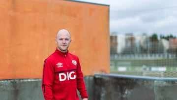 Isi, durante la entrevista con AS.