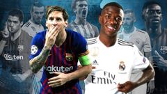 La afición pide a Lucas, Benzema y Vinicius en el Camp Nou