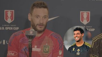 Hugo Lloris ya espera el regreso de Carlos Vela a LAFC