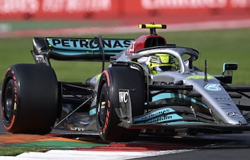 El piloto británico de Mercedes, Lewis Hamilton.