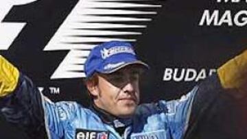 <B>EL MÁS PRECOZ.</B> Esta tarde Alonso ha sumado su cuarta marca de precocidad en la Fórmula Uno, tras haber disputado trece Grandes Premios esta temporada, después de haber pasado un año en blanco como piloto de pruebas de Renault