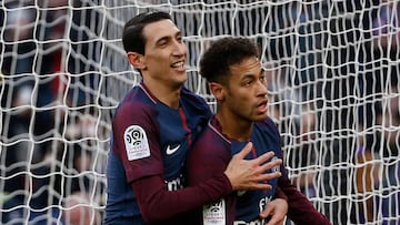 Di Mar&iacute;a y Neymar. 