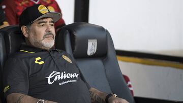 Maradona dedicó triunfo de Dorados a Nicolás Maduro