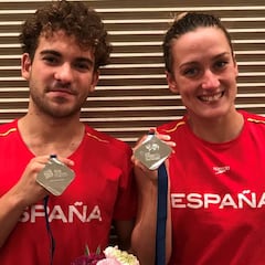 Belmonte y Pons consiguen dos nuevas medallas de plata