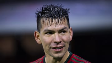 Hirving Lozano of Mexico during the game Mexican National Team (Mexico) vs Honduras, corresponding to the Quarterfinals second Leg of the Concacaf Nations League 2023-2024, at Azteca, on November 21, 2023.
<br><br>
Hirving Lozano de Mexico durante el partido Seleccion Nacional Mexicana (Mexico) vs Honduras, correspondiente a Cuartos de Final Vuelta de la Liga de Naciones de Concacaf 2023-2024, en el Estadio Azteca, el 21 de Noviembre de 2023.