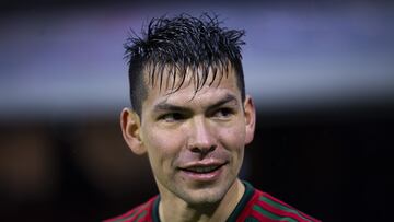 Hirving Lozano of Mexico during the game Mexican National Team (Mexico) vs Honduras, corresponding to the Quarterfinals second Leg of the Concacaf Nations League 2023-2024, at Azteca, on November 21, 2023.
<br><br>
Hirving Lozano de Mexico durante el partido Seleccion Nacional Mexicana (Mexico) vs Honduras, correspondiente a Cuartos de Final Vuelta de la Liga de Naciones de Concacaf 2023-2024, en el Estadio Azteca, el 21 de Noviembre de 2023.