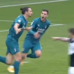 Locura total en Italia: Ibrahimovic de chilena para ganar el partido