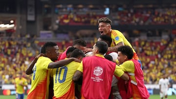 Tres jugadores aporta Colombia al once ideal de la Copa en cuartos de final.