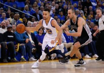 Stephen Curry y Manu Ginobili.