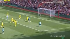 ¿Golazo o suerte?: La increíble anotación al Villarreal