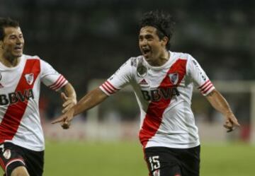 Atlético Nacional y River Plate igualaron 1-1 en la primera final de la Copa Sudamericana. 