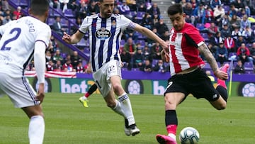 08/03/20 PARTIDO PRIMERA DIVISION REAL VALLADOLID ATHLETIC DE BILBAO YURI BERCHIICHE