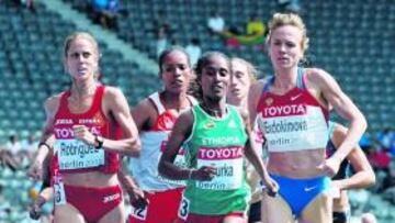 <b>GRAN MOMENTO. </b>Natalia Rodríguez, en una de las series.