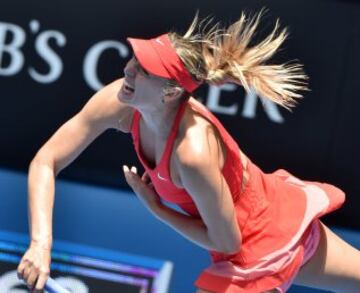 Maria Sharapova avanza a la final tras vencer a Makarova