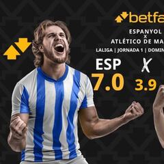 RCD Espanyol vs. Atlético de Madrid: horario, dónde ver, estadísticas y pronósticos