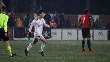 Riki marc&oacute; el gol de la victoria del Burgos.