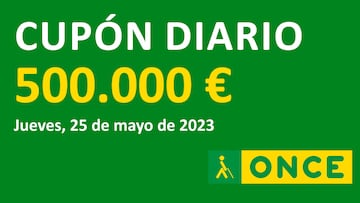Los números ganadores del sorteo del Cupón Diario de la Once de hoy, jueves 25 de mayo