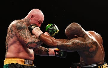 El espectacular KO de Whyte sobre Browne en el Silver WBC