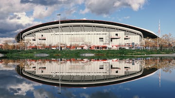 Panorámica del Metropolitano. Un Atleti al que todos buscan.