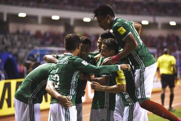 El empate de México en Costa Rica en imágenes