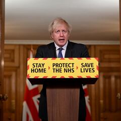 Boris Johnson revela que la cepa británica es un 30% más mortal que la original