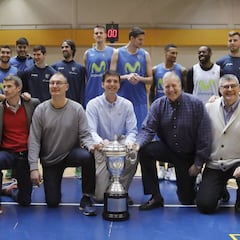 El Estudiantes homenajea al equipo que llegó a la Final Four
