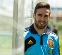 La afición pondría a Carvajal en lugar de Juanfran en Eslovaquia