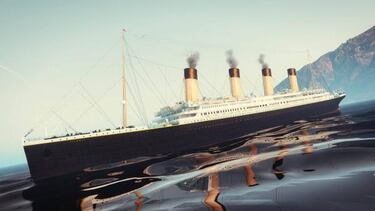 Recrean el hundimiento del Titanic en GTA V con un mod