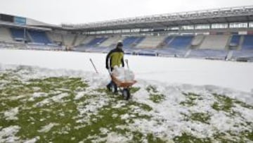 Oficial: se suspende el Alavés-Osasuna por la nieve