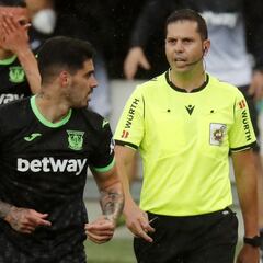 El Leganés, tercer equipo de Segunda con más penaltis en contra