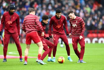 El extremo colombiano disputó 32 minutos en la victoria 3-1 de Liverpool ante Cardiff City por la FA Cup. El guajiro realizó una asistencia.