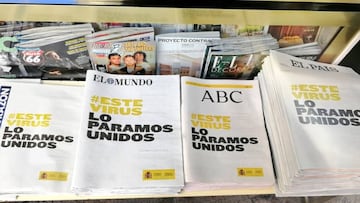 Medios espa&ntilde;oles se suman a campa&ntilde;a contra el Coronavirus