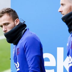 Valverde deja en Barcelona a Lenglet y Arthur