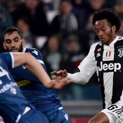 Allegri destaca las variantes de Cuadrado en esta Juventus