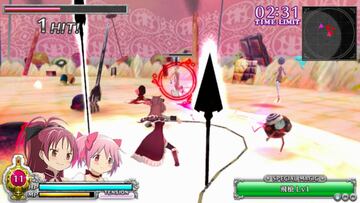 Captura de pantalla - Madoka Magica: The Battle Pentagram (PSV)