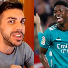 Vinicius ironiza con el youtuber DjMaRiio sobre su 'mano' en el gol anulado