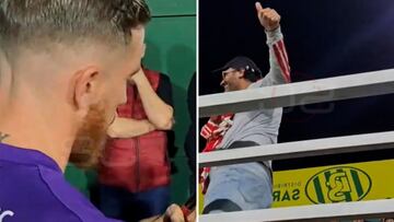 Le tiran una camiseta del Athletic desde la grada a Muniain y su reacción enamora al menos futbolero