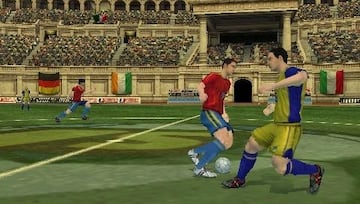 Captura de pantalla - World Tour Soccer 2 (PSP)