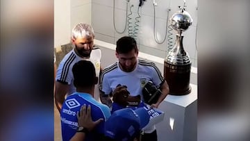 Cruzeiro le da bienvenida a Leo Messi y compañía