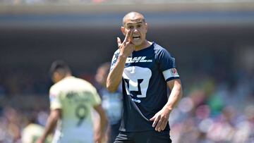 El conjunto universitario salió en defensa del jugador paraguayo luego de que sacara un polémico tuit tras el partido de los felinos ante Monarcas.