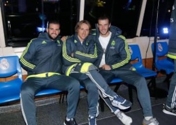 Nacho, Modric y Pepe.