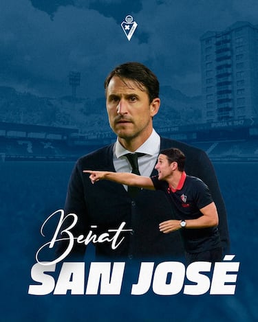 Be?at San Jos es el nuevo entrenador del Eibar