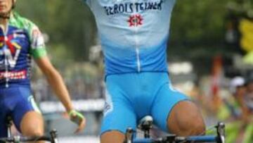 <b>GRAN VICTORIA.</b> El ciclista neoprogresional Heinrich Haussler ha conseguido su primera victoria en una gran vuelta demostrando el talento que tiene este alemán con sólo 21 años.