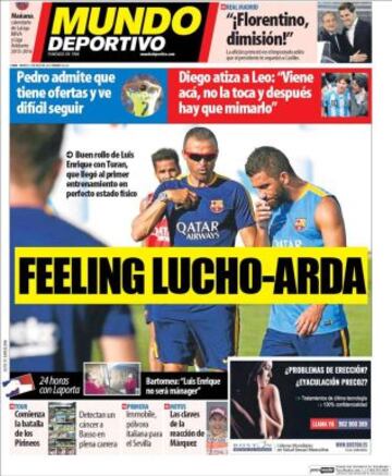 Portadas de la prensa deportiva