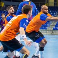 Raúl Entrerríos, quinto año seguido siendo el mejor central